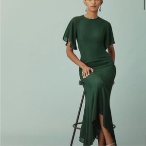 Reformation Carletta Dress Forest